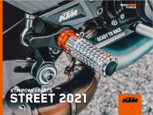 Katalog KTM Power Parts Street 2021 - nhradn dly