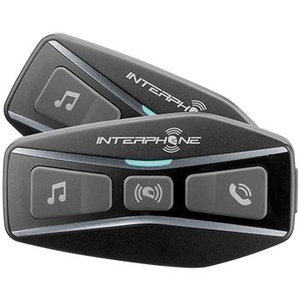 Bluetooth headset pro uzaven a oteven pilby Interphone U-COM4, Twin Pack