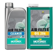 SET AIR FILTER OIL 206 1L + AIR FILTER CLEANER 1L