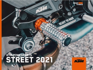 Katalog KTM Power Parts Street 2021 - náhradní díly
