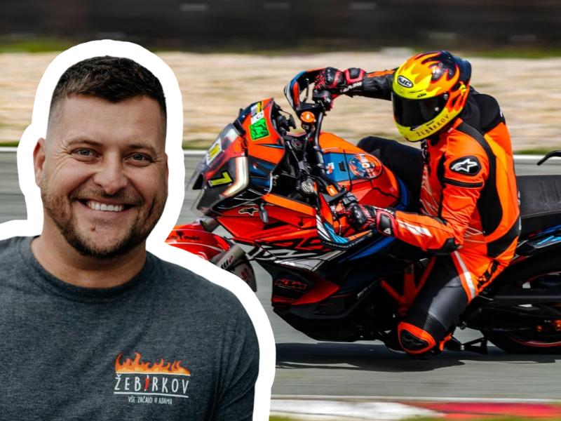 Pavel Šupi Žebírkov ve Flash teamu