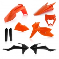 ACERBIS plastový full kit KTM EXC/EXCF 17-19 - oranžová černá
