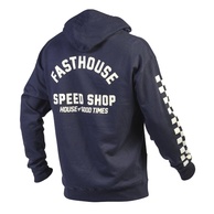 Fasthouse Haven Hooded Zip-Up Navy