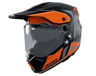 Enduro helma AXXIS WOLF DS roadrunner B4 matná fluo oranžová - poslední kusy