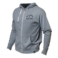 Fasthouse Star Hooded Zip-up Heather Gray