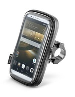 Voděodolné pouzdro Interphone SMART pro telefony do velikosti 6,5'', úchyt na řídítka, černé