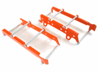 Výztuhy chladičů KTM SX/SXF 19 -,EXC250/300 20- oranž