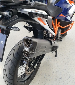 Tlumič výfuku - REMUS 8 - 2.0 - MATNÝ NEREZ-1290 Super Adventur S - 2021 