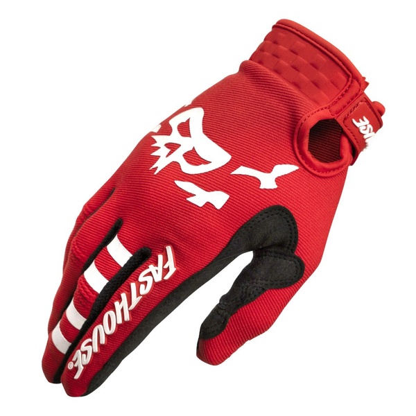 Fasthouse Speed Style Slammer Glove Red