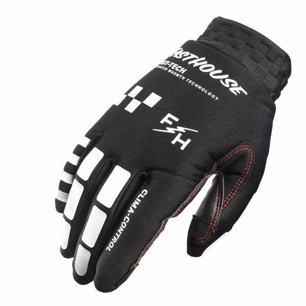Fasthouse Toaster Glove Black White
