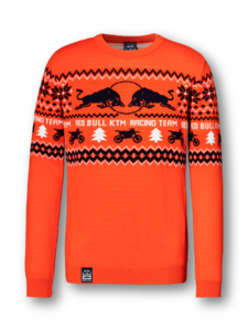 RB KTM WINTER SWEATER ORANGE M - poslední kus