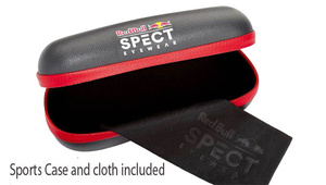 Red Bull Spect sluneční brýle TUAN černé s modrými skly