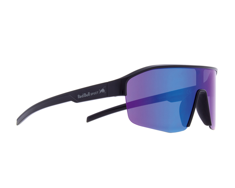 Red Bull Spect sluneční brýle DUNDEE černé s purpurově modrým sklem