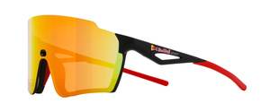 Red Bull Spect sluneční brýle STUN černé s hnědým sklem