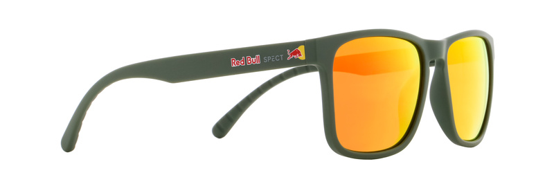 Red Bull Spect sluneční brýle EDGE zelené se zrcadlovými skly