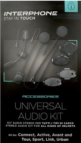 Náhradní audiokit Interphone s plochým mikrofonem