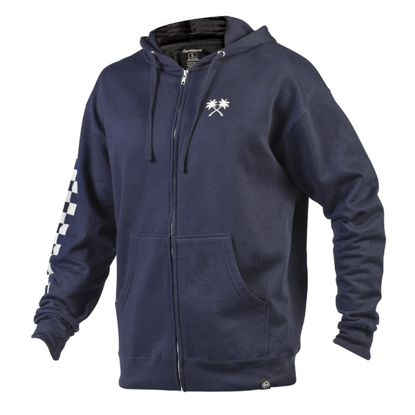 Fasthouse Haven Hooded Zip-Up Navy