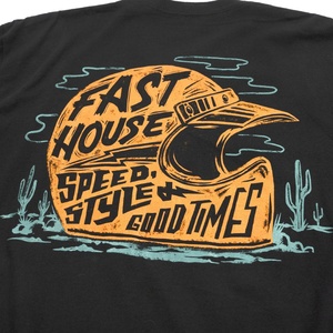 Fasthouse Dust Devil Tee Black