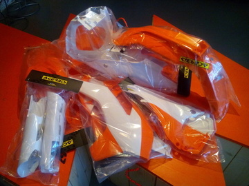 PLASTICS FULL KIT KTM EXC/EXC-F 2015