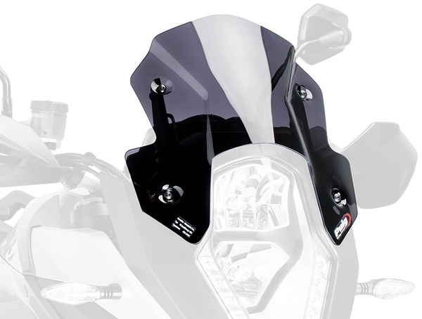 Plexi štít PUIG 6847F racing KTM 1090-1190 ADV R