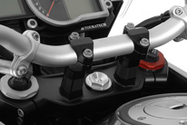 NAVÝŠENÍ ŘIDÍTEK o 25mm PRO KTM ADVENTURE 390, 790, 890, 1050, 1090, 1190, 1290 R/S/T