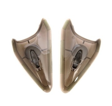 Větračky přední kouřové pro helmy ARAI