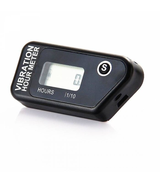 Měřič motohodin bezdrátový s nulovatelným počítadlem