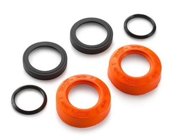 WHL. BEARING PRT. CAP KIT, FRNT W. LLWDR