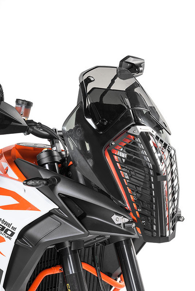 Mřížka předního světla, hliník, rychloupínací upevnění - pro KTM 1290 Super Adventure S / 
