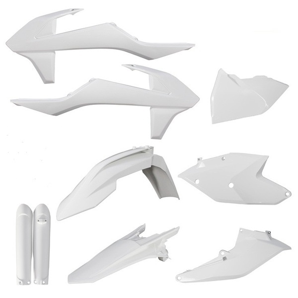 ACERBIS plastový full kit KTM EXC/EXC-F 17/18 bílá