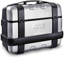 Givi TRK 46N TREKKER KUFR ČERNÝ S HLINÍKOVÝM VÍKEM 46l