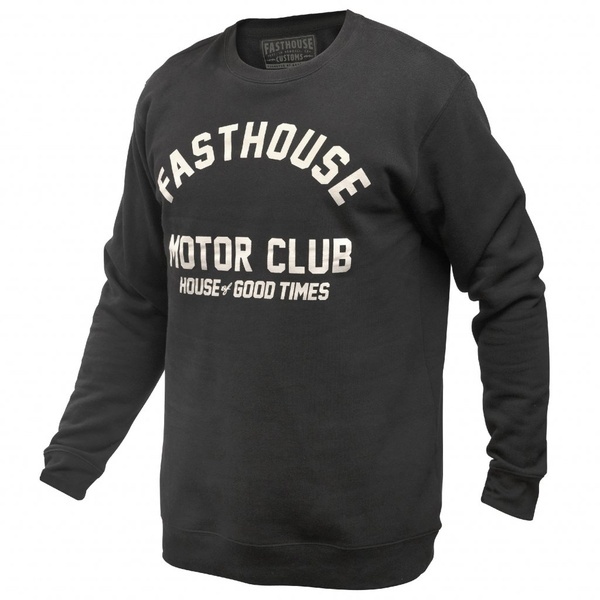 Fasthouse Brigade Crew Neck Pullover Black