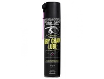 MUC-OFF MOTORCYCLE DRY CHAIN LUBE 400 ml - Mazivo na moto řetězy s teflonem do sucha