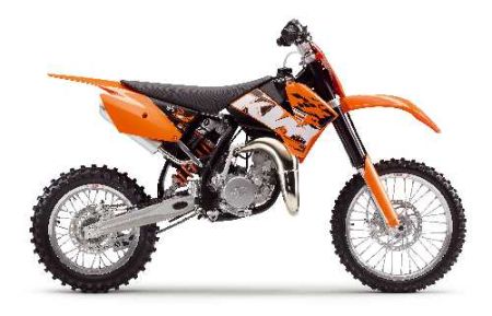 PLASTIC KIT 85 SX ORANGE 06