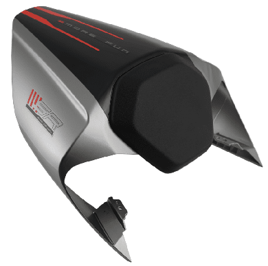 CFMOTO 450SR kryt sedla spolujezdce (černá + šedá)