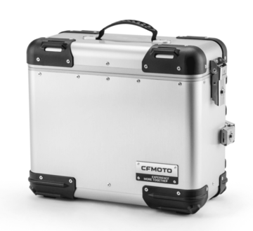 CFMOTO 450MT/800MT Samostatné hliníkové kufry CFMOTO levý (stříbrné)