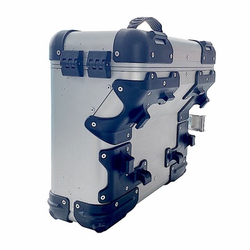 CFMOTO 450MT/800MT Samostatné hliníkové kufry CFMOTO pravý (stříbrné)