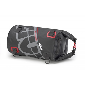 Cestovní válec GIVI, černá/šedá/červ. objem 30 l.