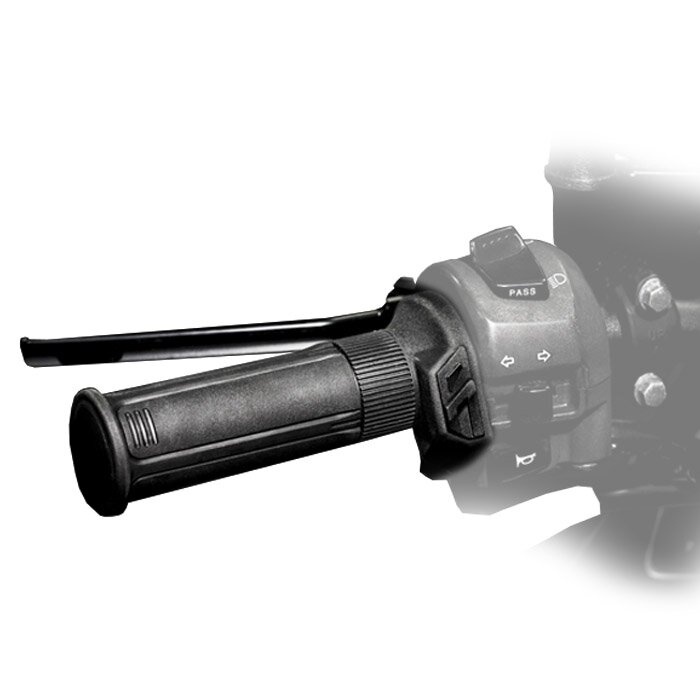 Motocyklové vyhřívané rukojeti KOSO HG-13, 130 mm