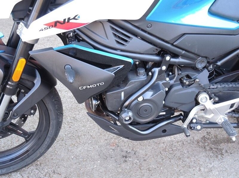 CFMOTO 450NK padací rámy
