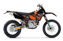 BLACK RACING GRAPHIC KIT
