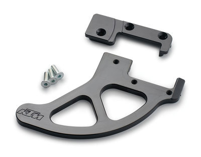 BRAKE DISC GUARD REAR BLACK