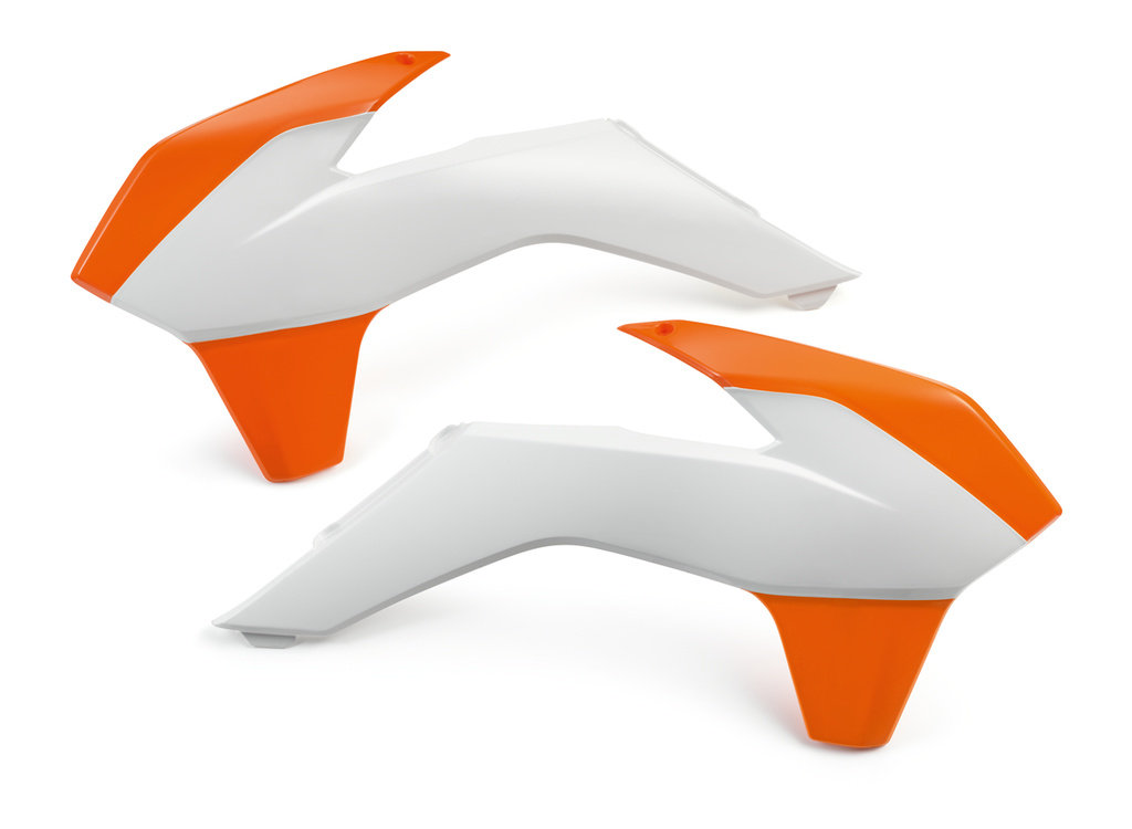 SPOILER KIT WHITE-ORANGE