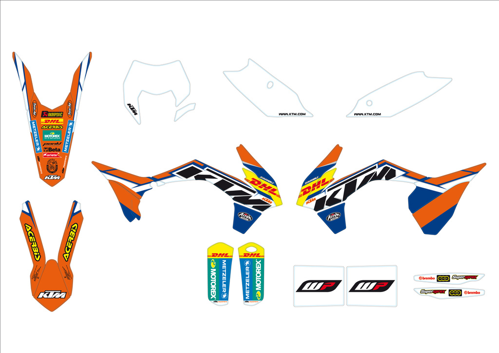 FACTORY ENDURO GRAPHIC KIT