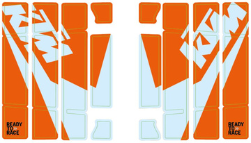 RADIATOR PROTECTION GRILL STICKER KIT