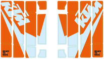 RADIATOR PROTECTION GRILL STICKER KIT