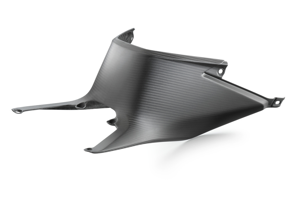 FUEL TANK FAIRING, REAR, CARBON