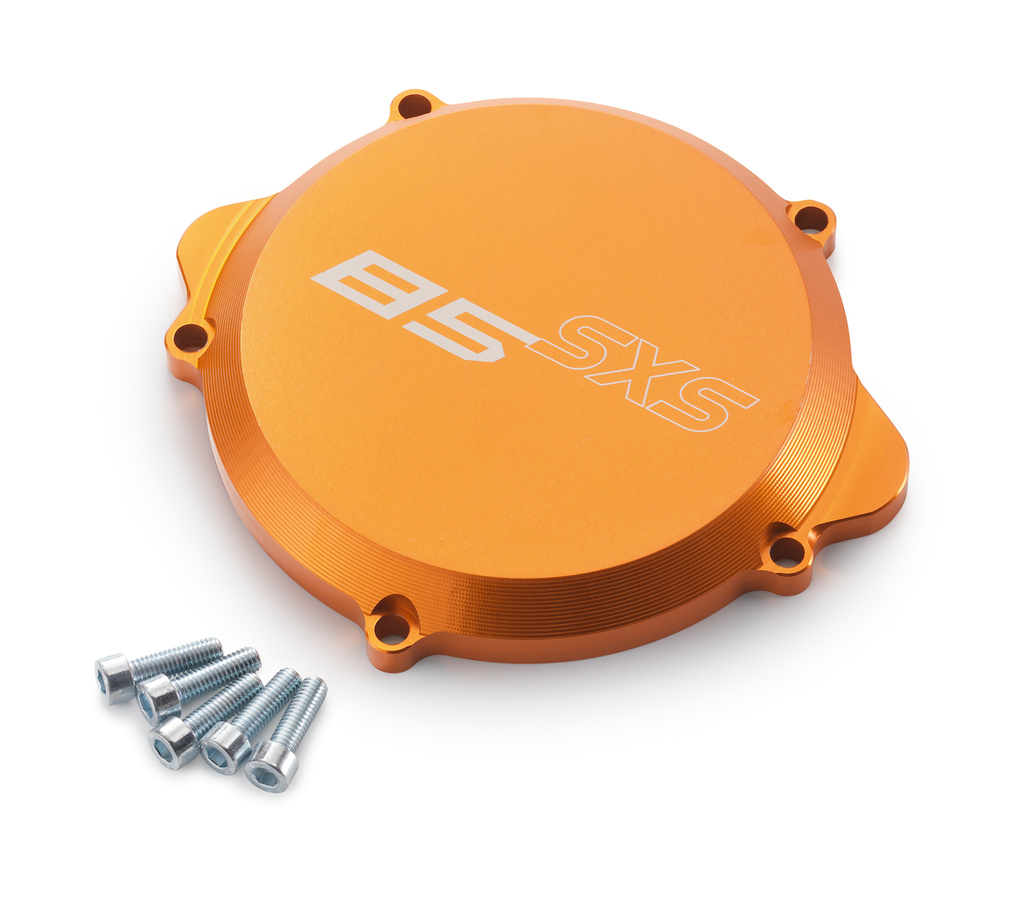 SXS 85 CLUTCH COVER ORANGE