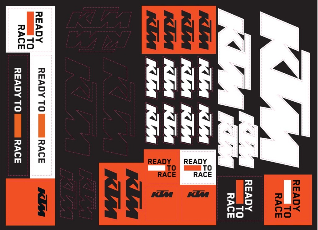 TEAM CORPORATE STICKER SHEET