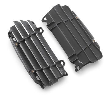 RADIATOR PROTECTION SET, BLACK